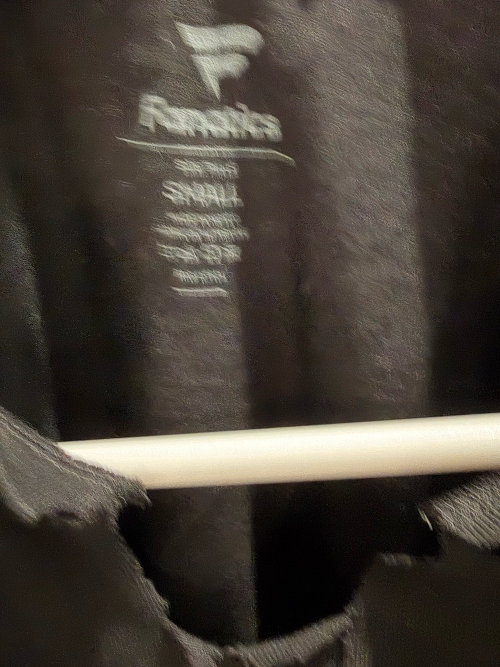 Fanatics Black Tee with Rainbow Bridge Emblem - Picture 2 of 2